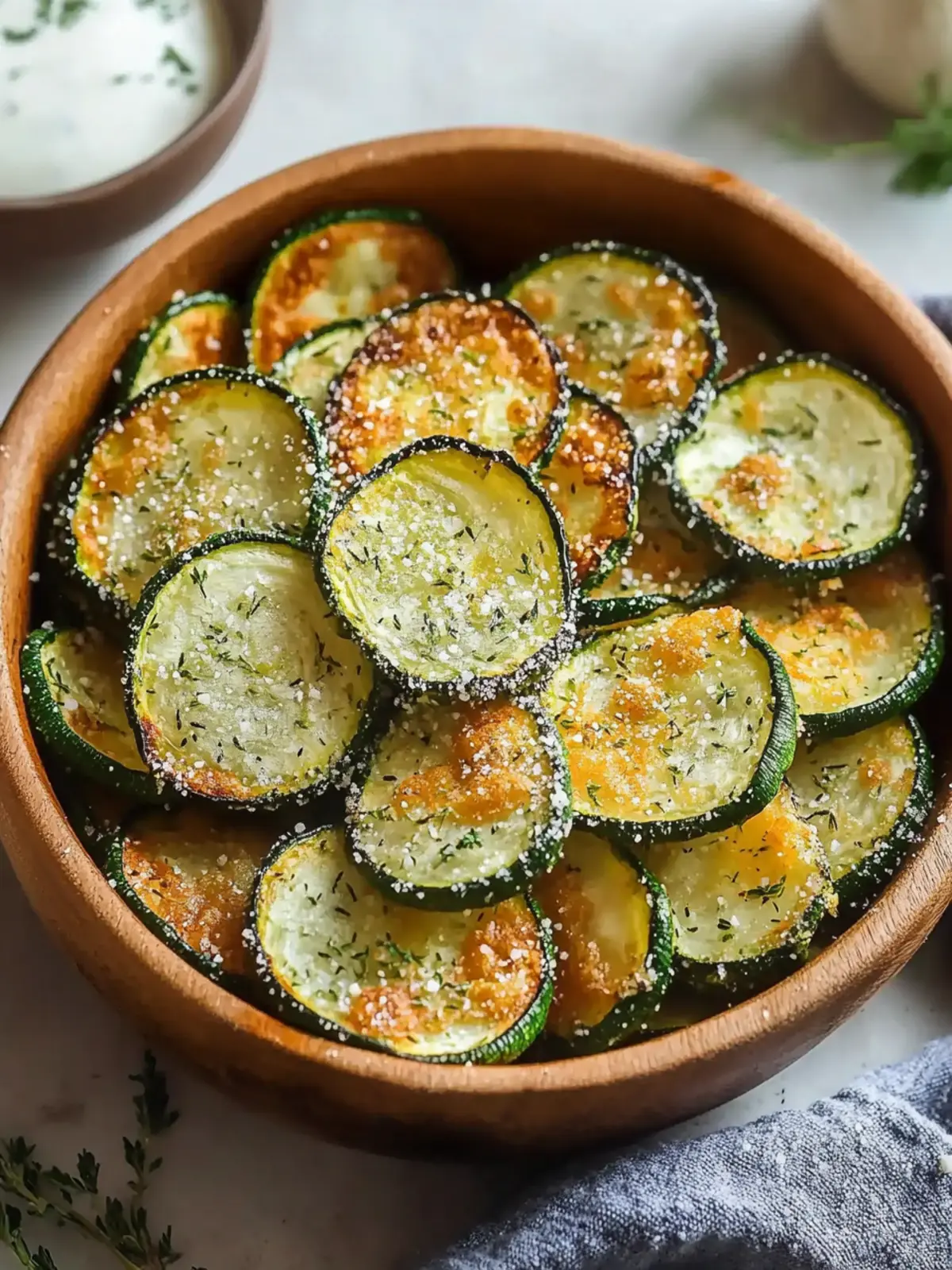 Tasty Keto Zucchini Chips