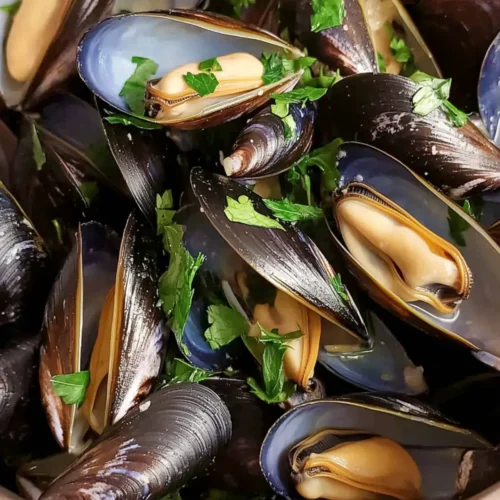 Seasonal Seafood Mussels recipe