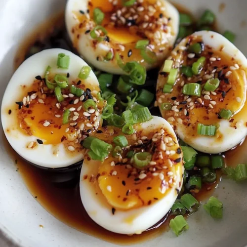 soy sauce eggs