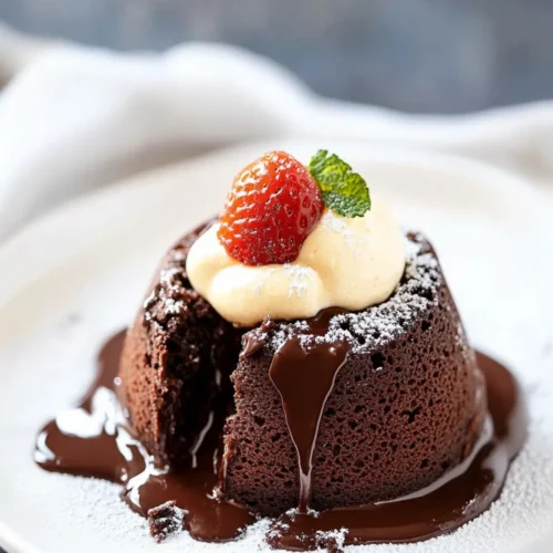 Chocolate Lava Cakes for Two