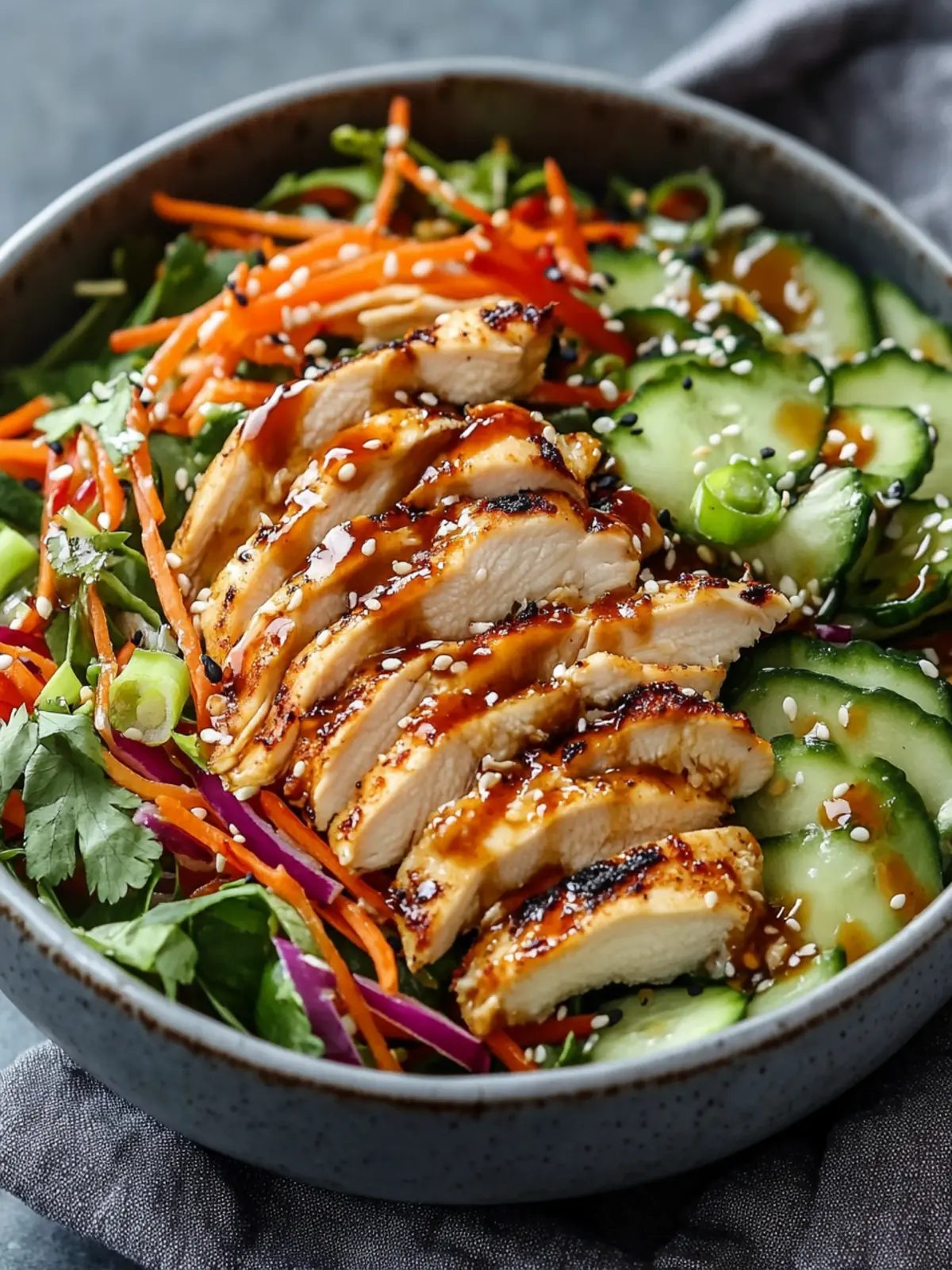Asian Sesame Chicken Salad