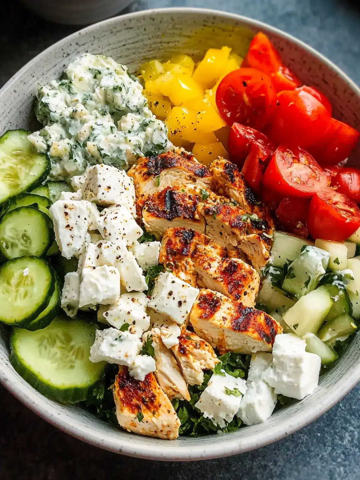 Flavor-Packed Greek Chicken Bowls for Effortless Meal Prep