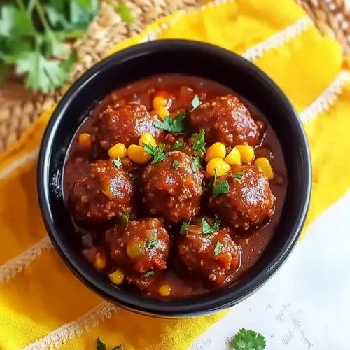 Slow Cooker Chili Meatballs