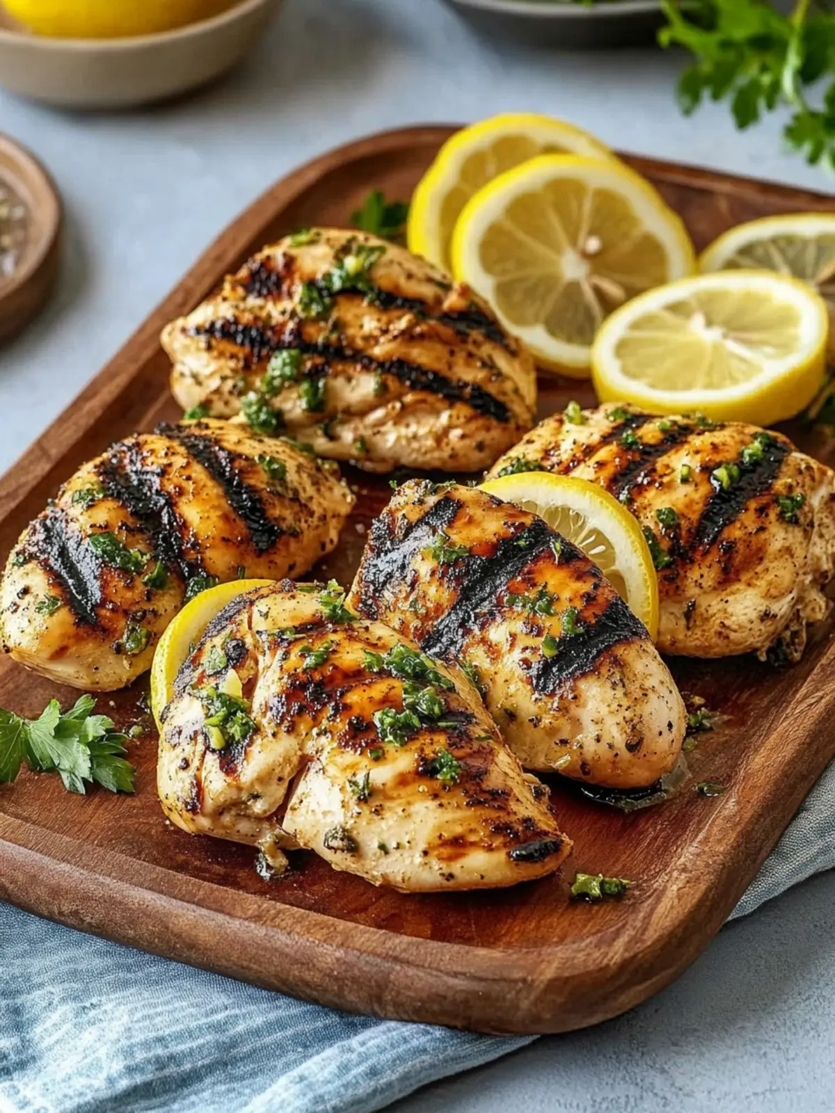 Grilled Lemon Chicken