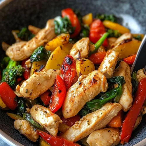 Mediterranean Chicken Stir Fry Recipe