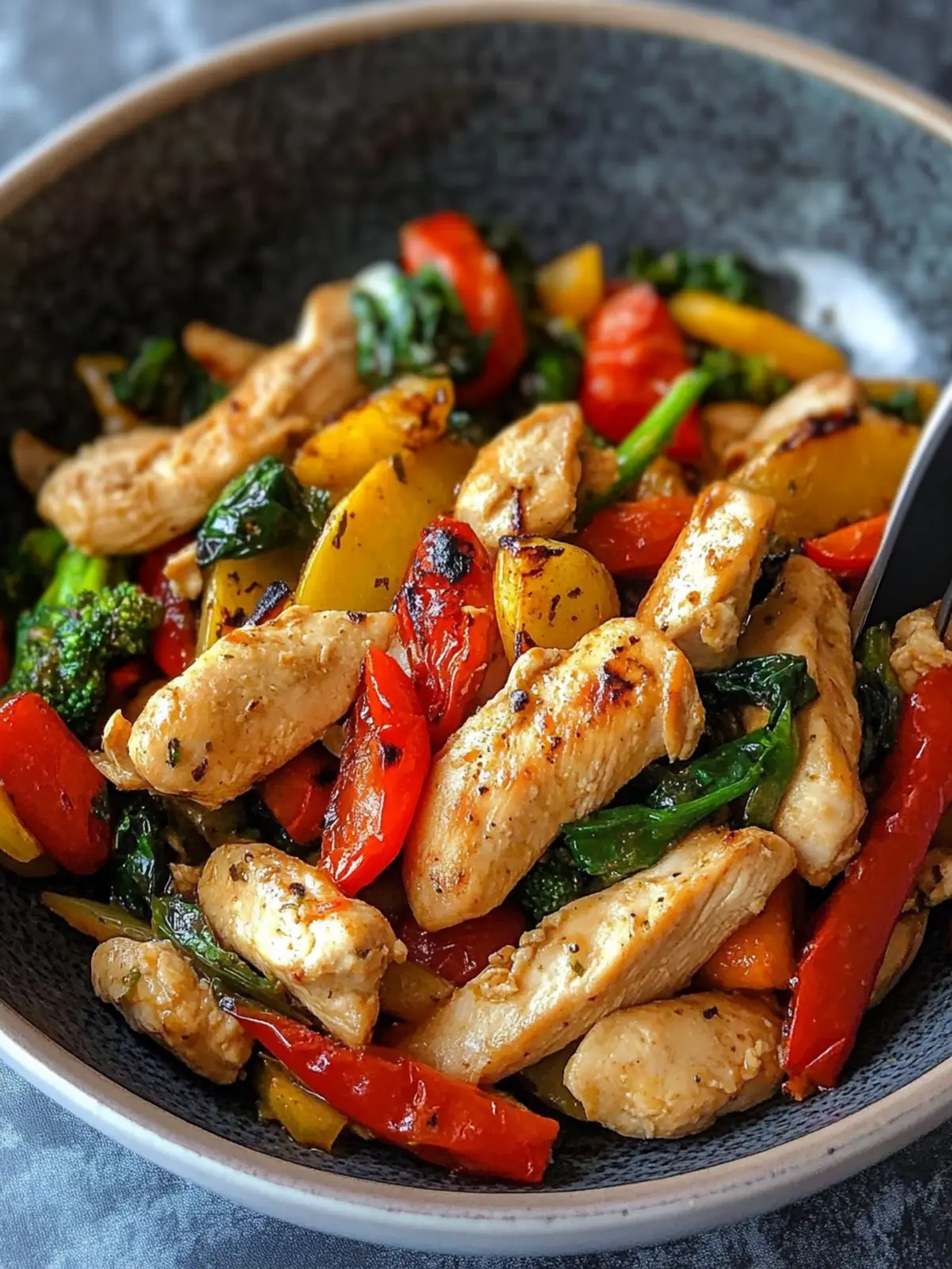 Mediterranean Chicken Stir Fry Recipe for Quick Healthy Dinners