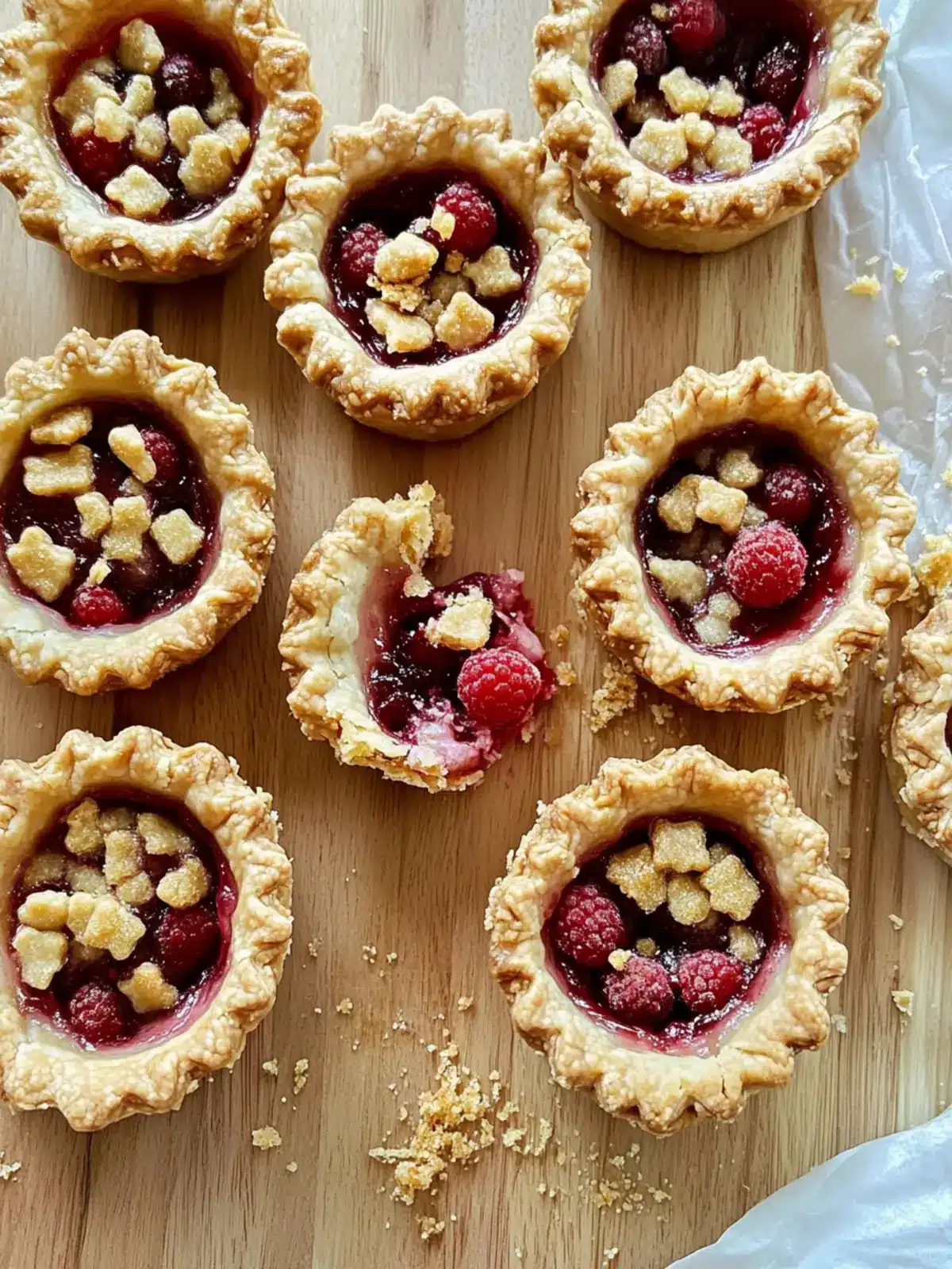 Mini Raspberry Pie recipe