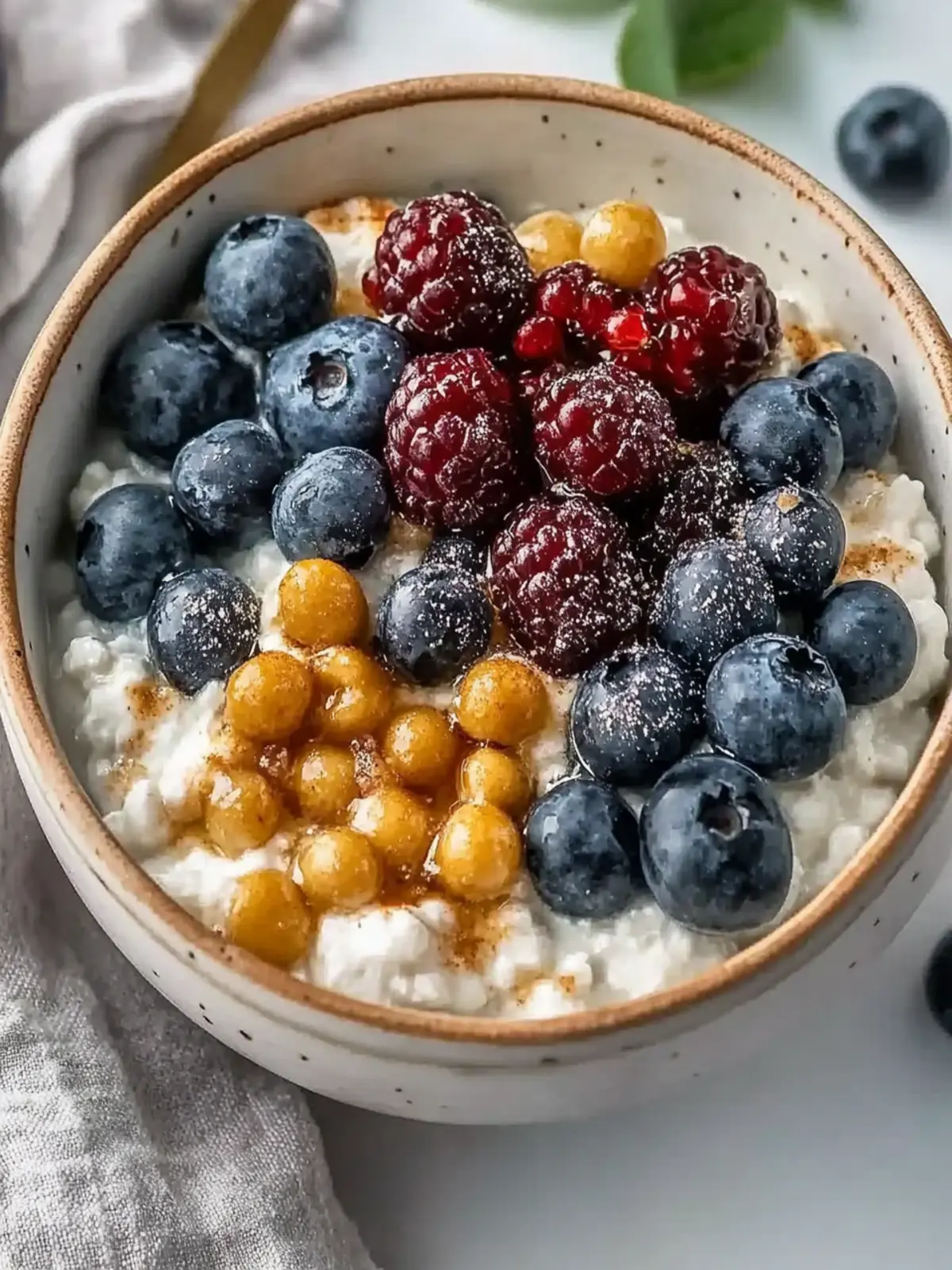 Keto Cottage Cheese Bowl