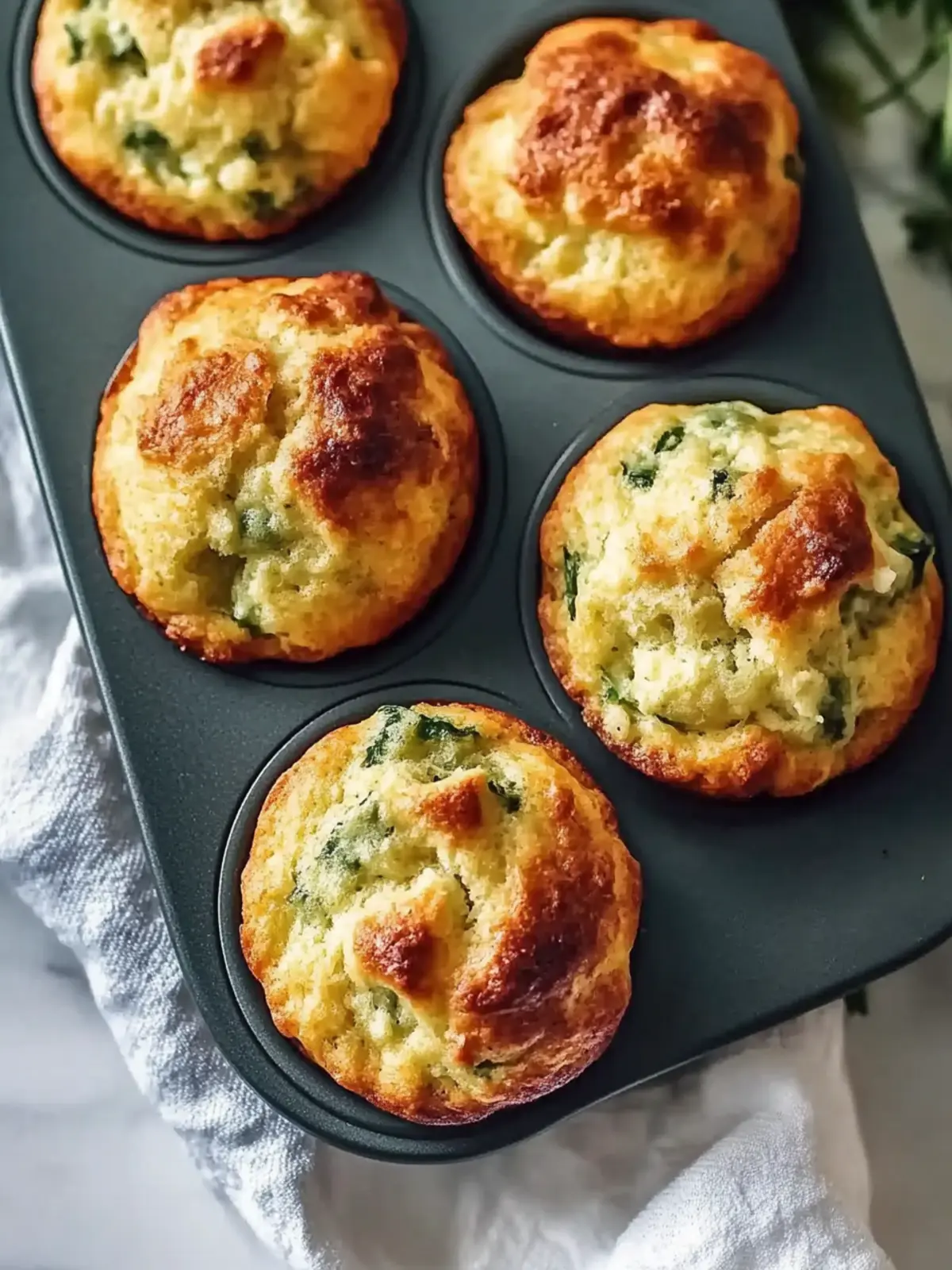 Quick Cottage Cheese Breakfast Muffins