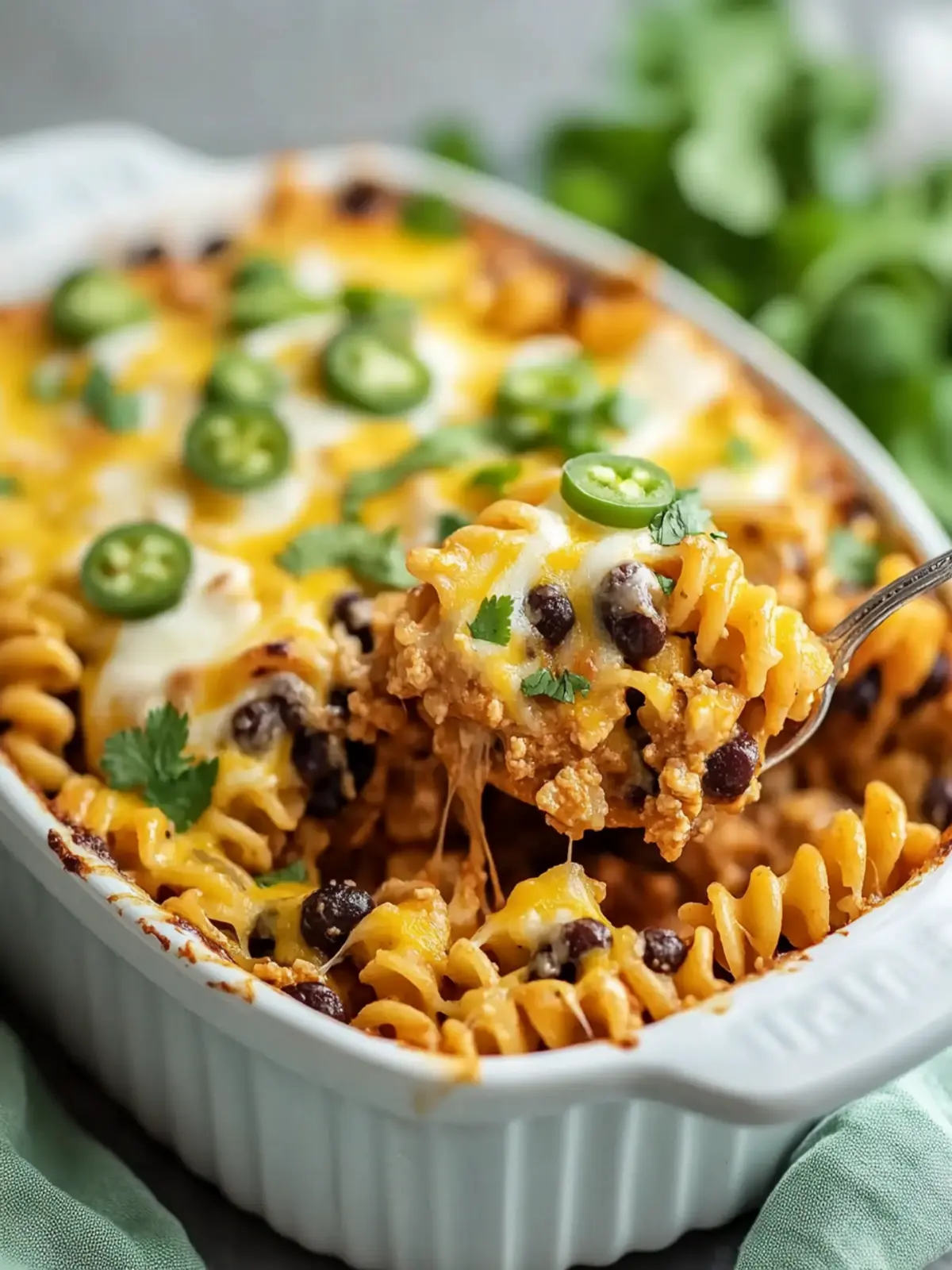 Loaded Taco Pasta Bake