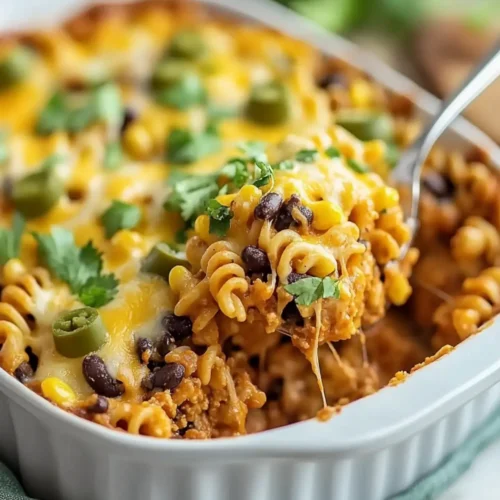 Loaded Taco Pasta Bake