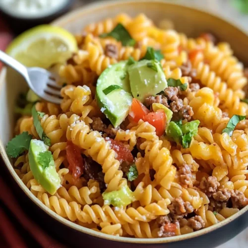 Quick Taco Pasta Salad