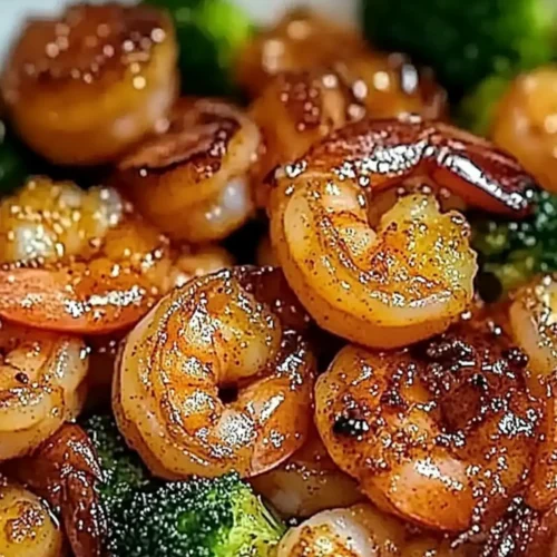 High-Protein Honey Garlic Shrimp