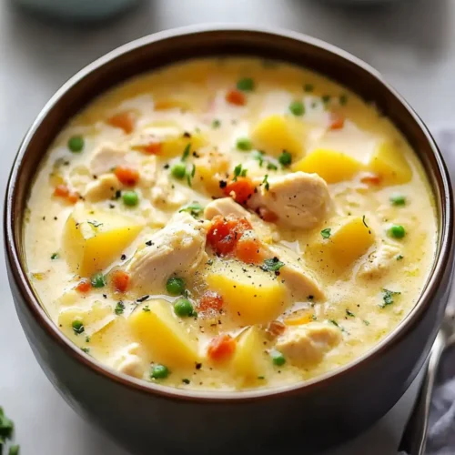 Loaded Chicken Potato Soup