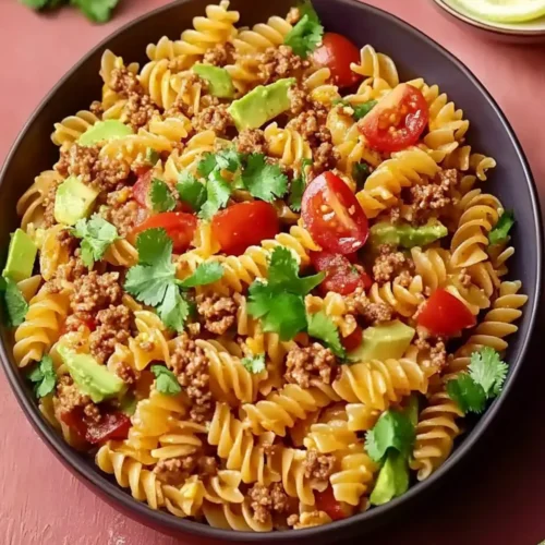 Quick Taco Pasta Salad