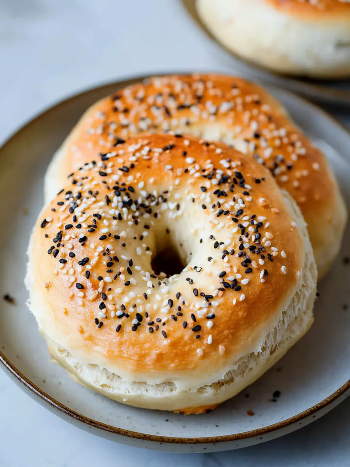 protein bagels with greek yogurt
