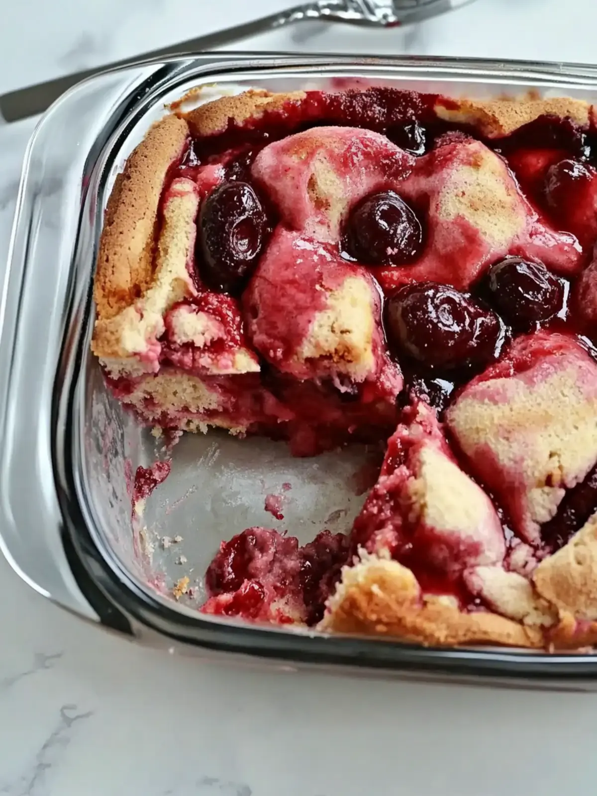 Cherry Swirl Cake recipe