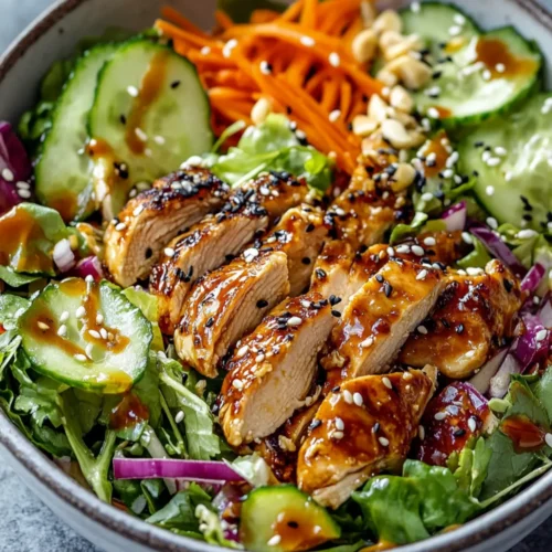 Asian Sesame Chicken Salad