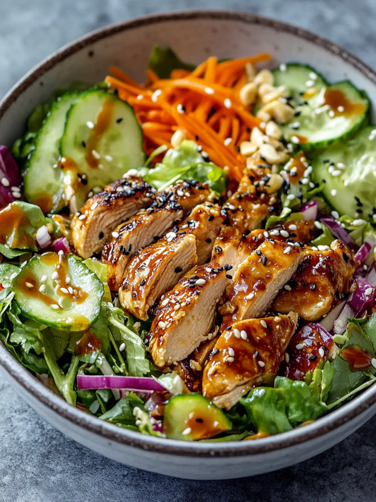 Asian Sesame Chicken Salad