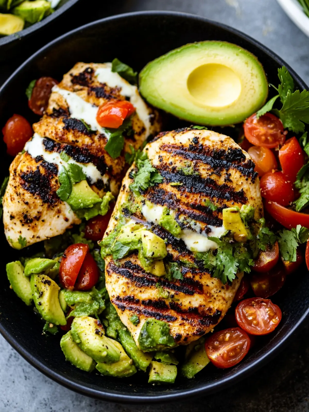 Grilled California Avocado Chicken