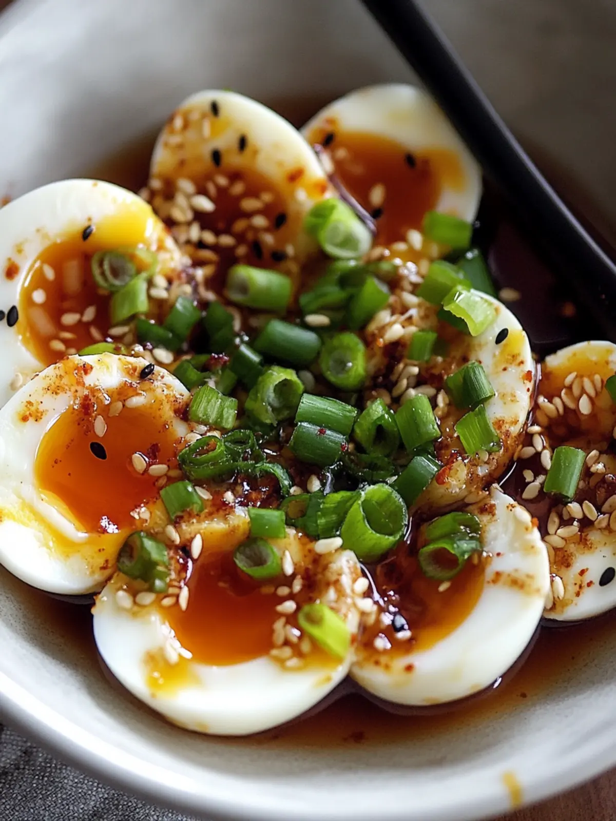 soy sauce eggs