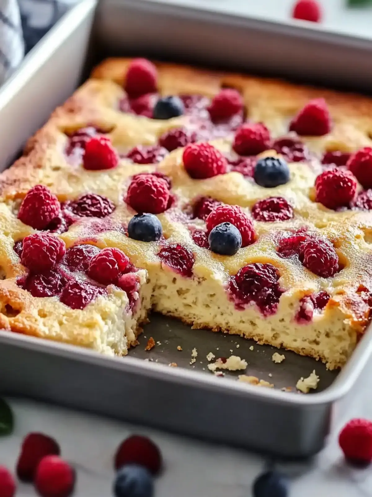 High Protein Cottage Cheese Breakfast Bake