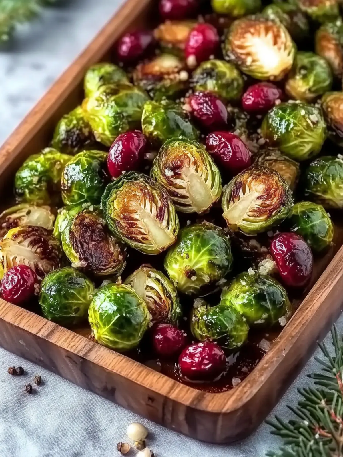 Caramelized Roasted Brussels Sprouts
