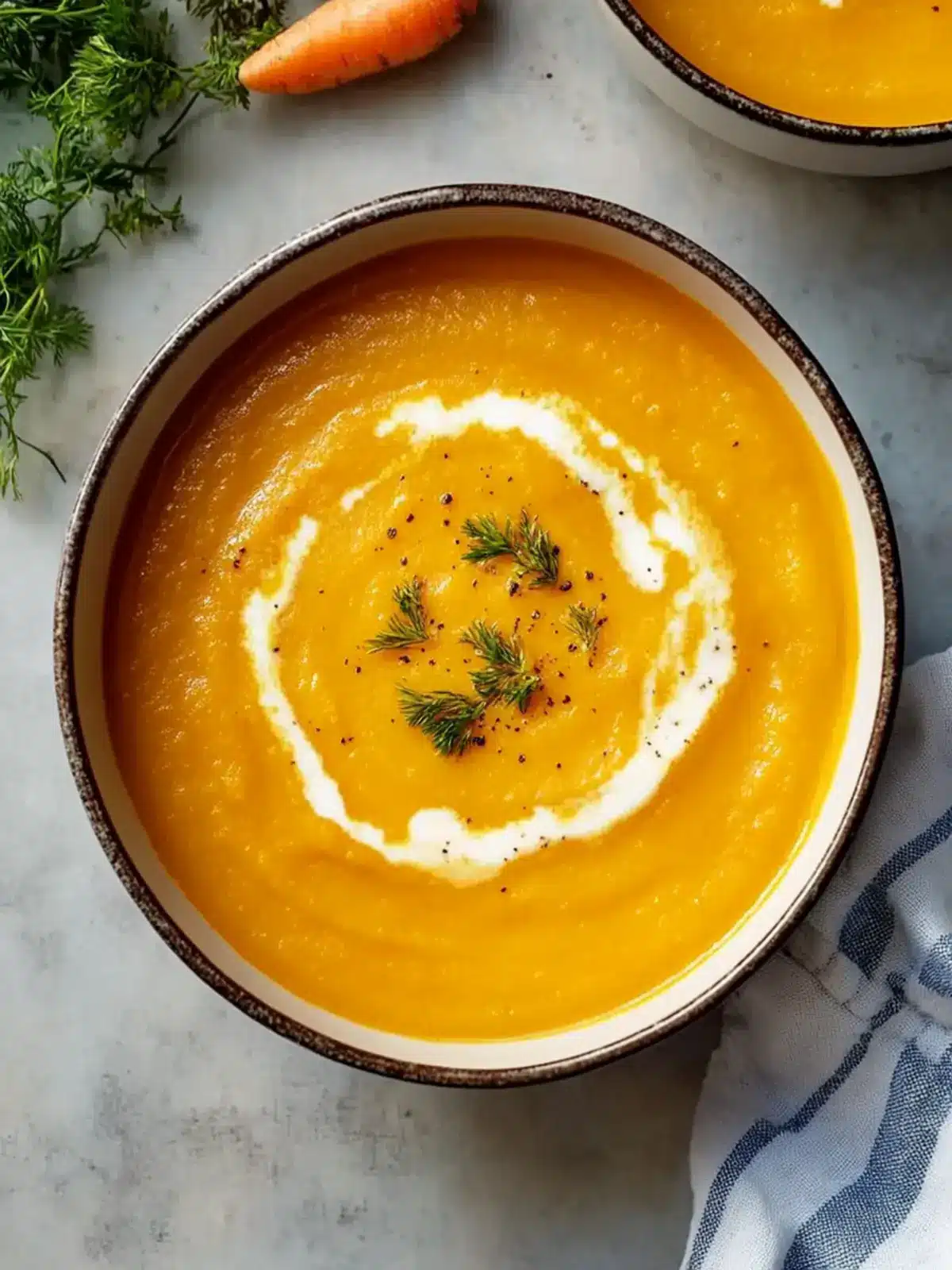 Nutritional Yeast Carrot Potato Soup