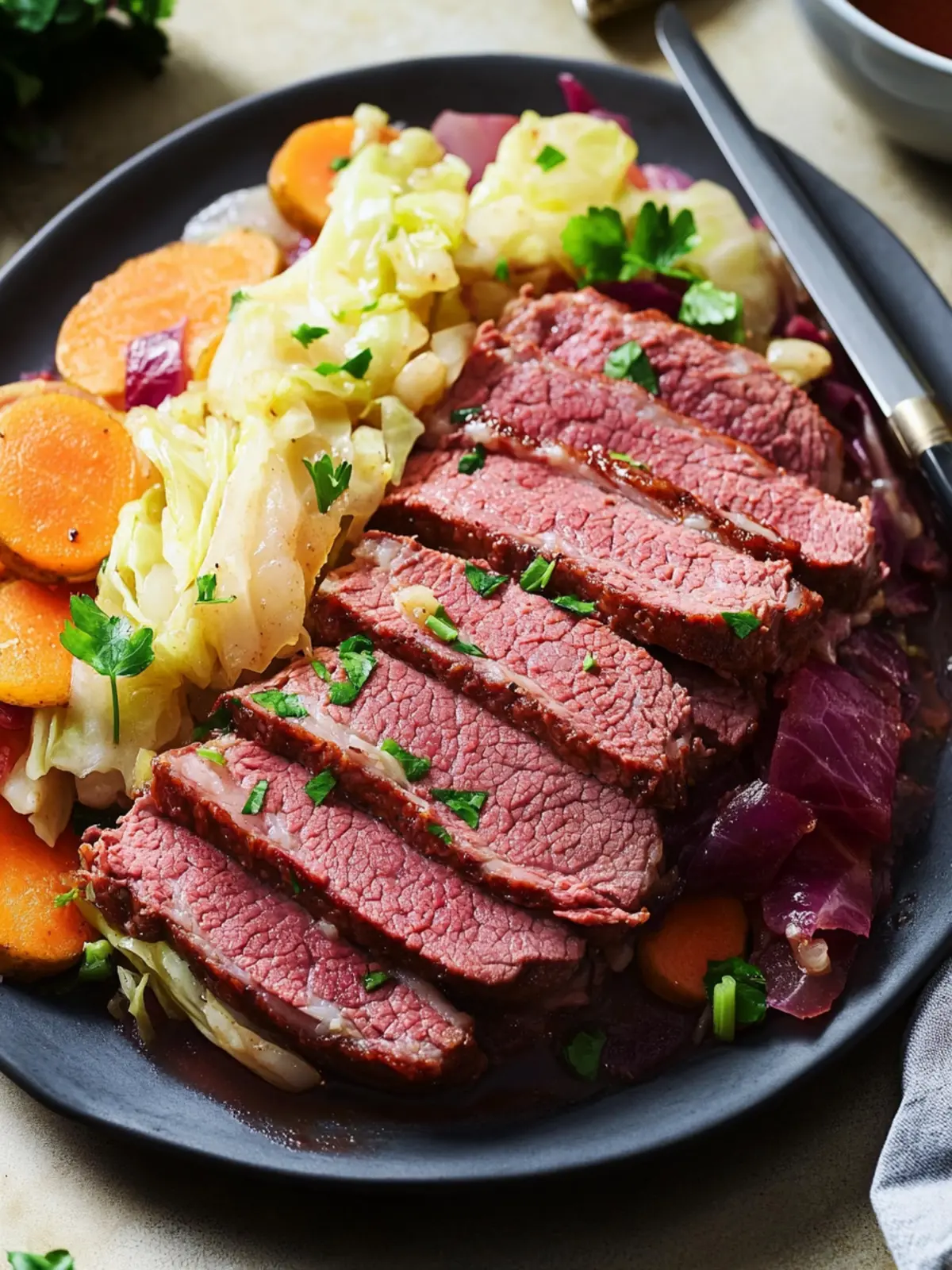 corn beef and cabbage