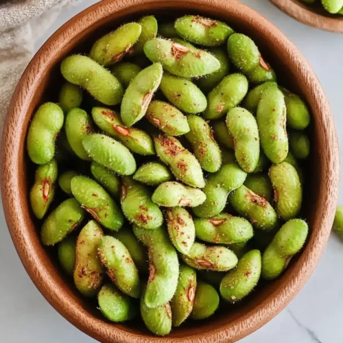 Crunchy Air Fryer Roasted Edamame