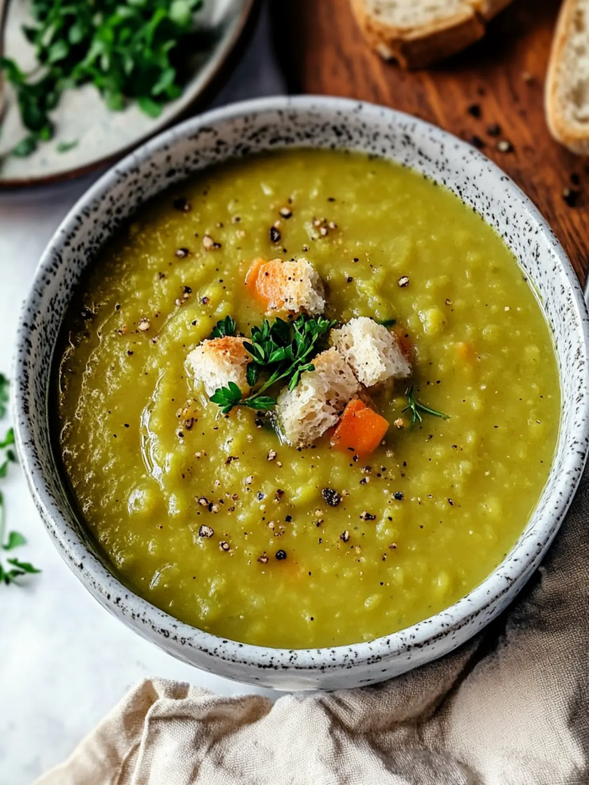 split pea soup recipe