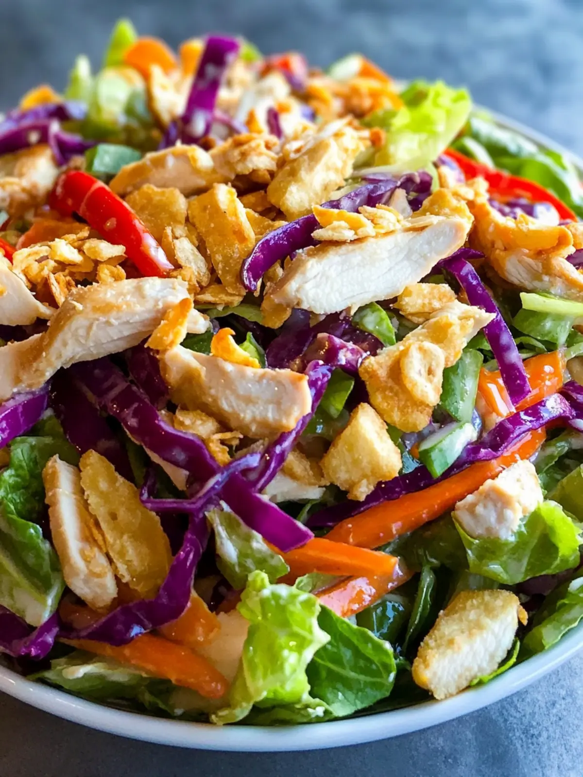 Asian Chicken Crunch Salad
