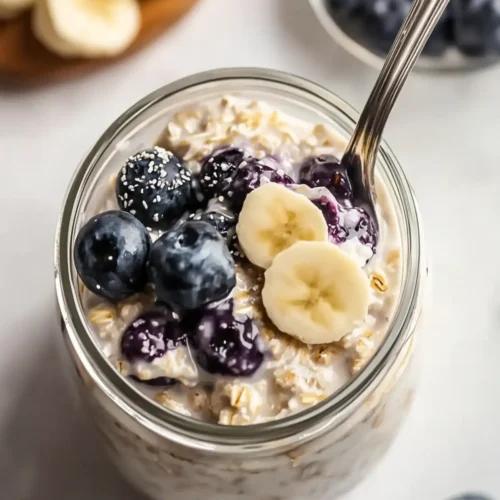 Creamy Healthy Overnight Oats