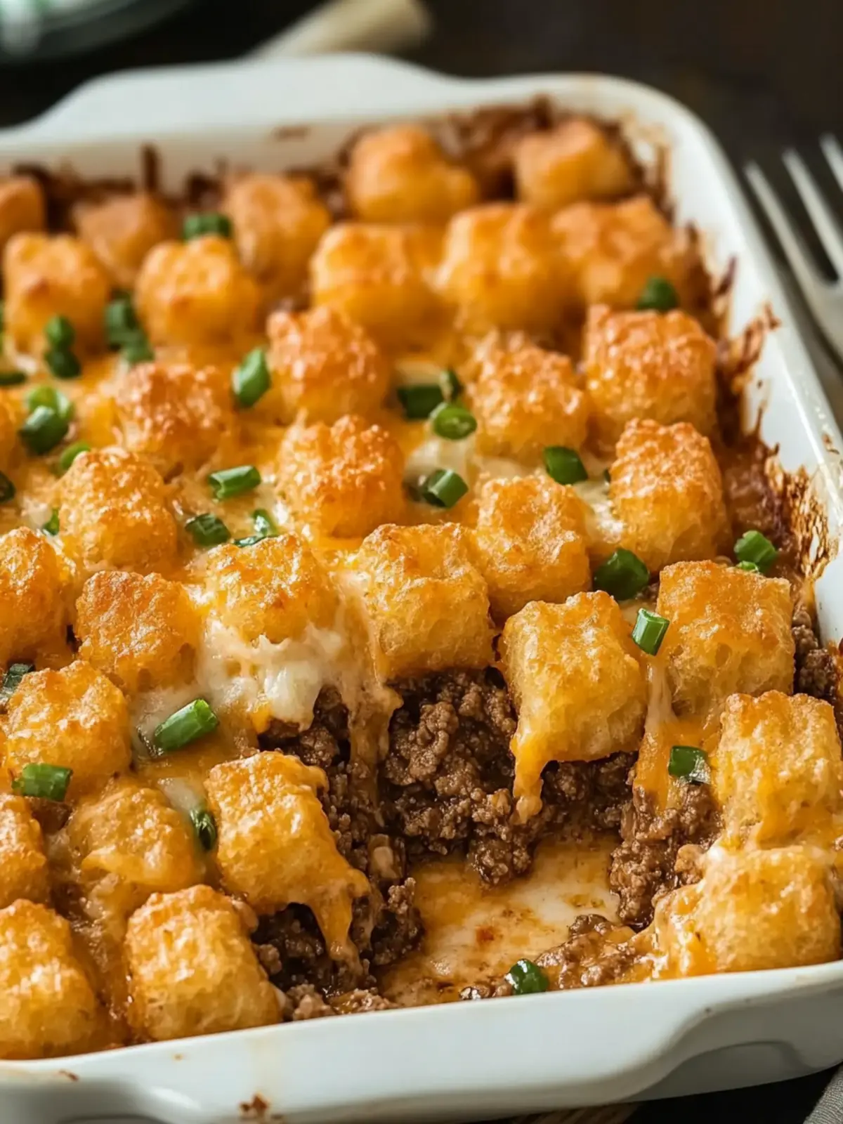 tator tot casserole with ground beef