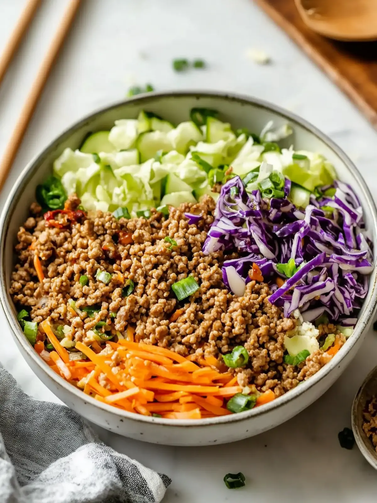 Dairy-Free Ground Turkey Egg Roll in a Bowl