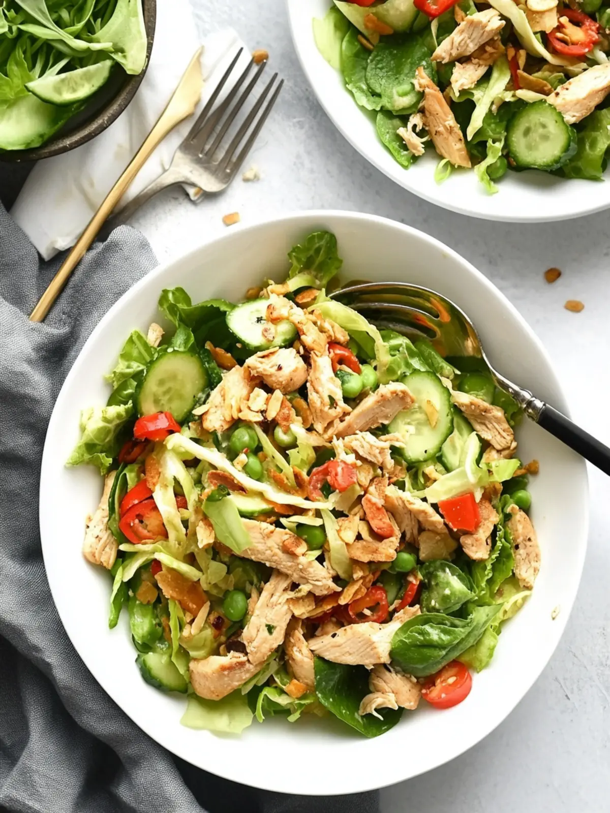 Asian Chicken Crunch Salad