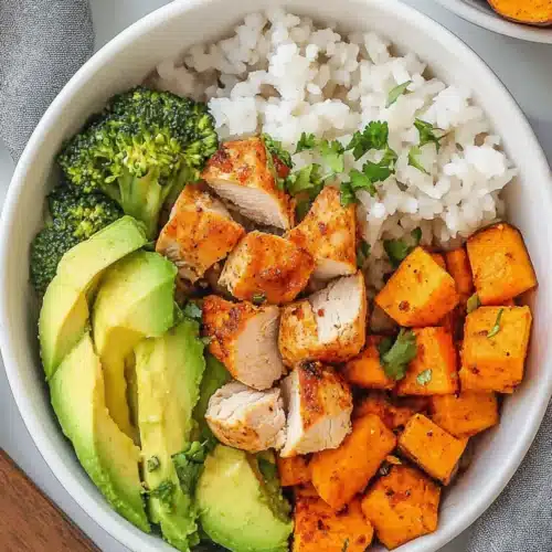 Cajun Chicken & Sweet Potato Bowls