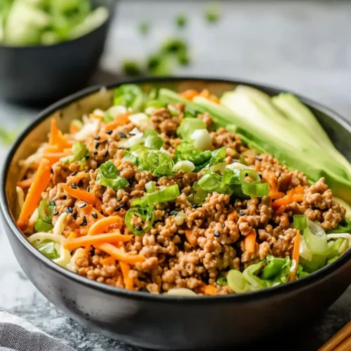 Dairy-Free Ground Turkey Egg Roll in a Bowl