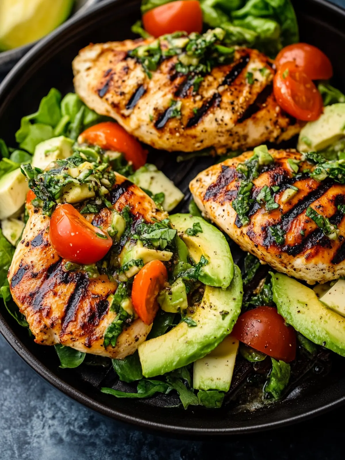 Grilled California Avocado Chicken
