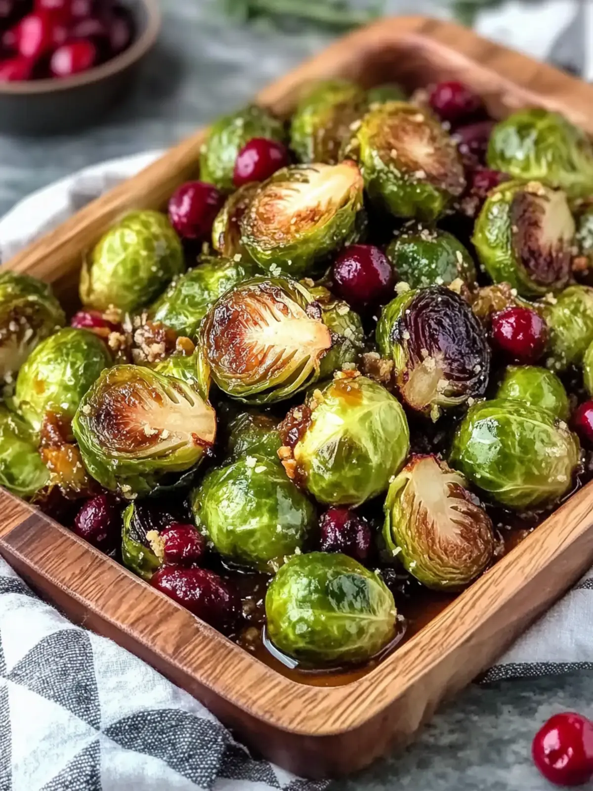 Caramelized Roasted Brussels Sprouts