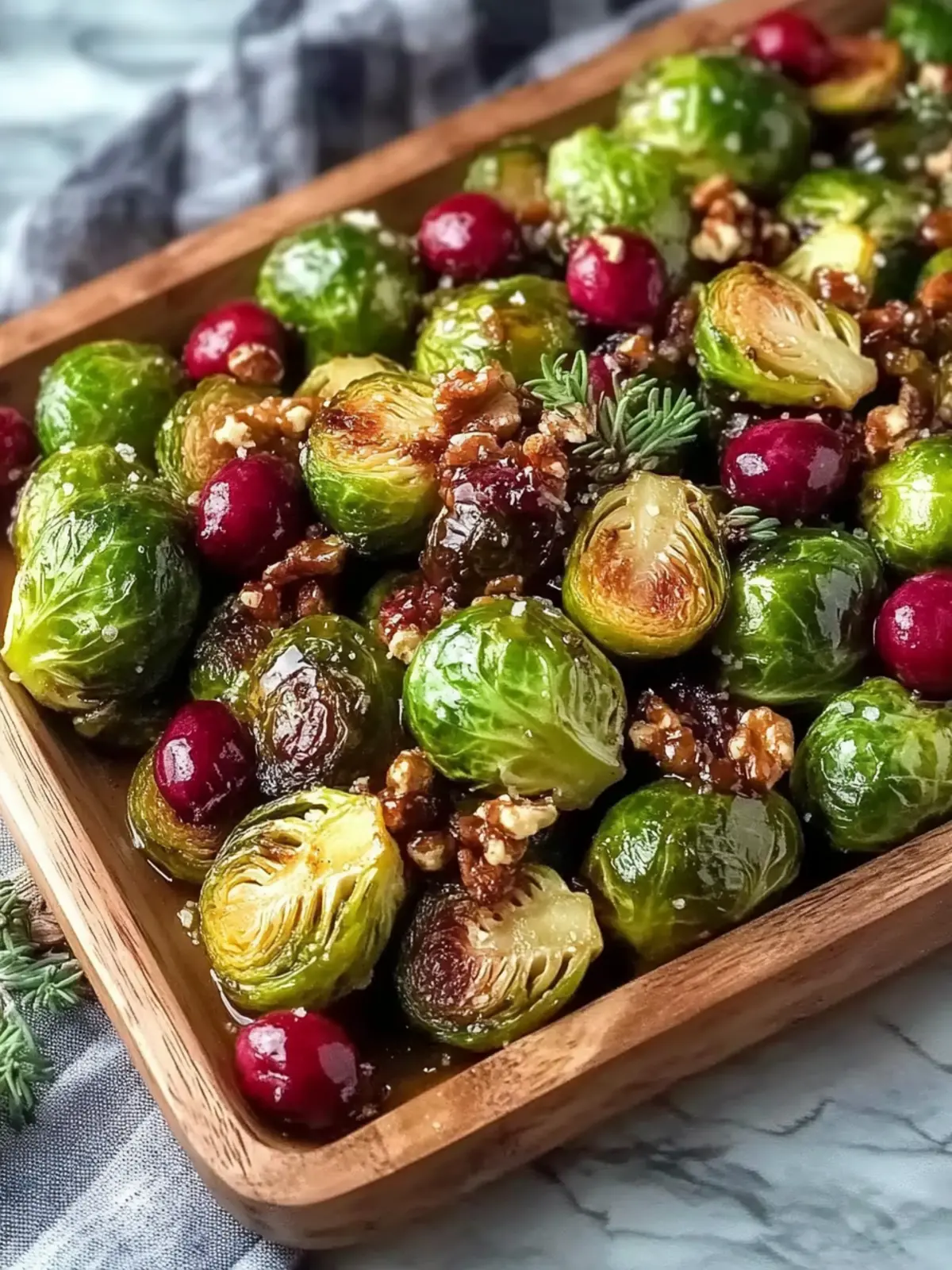 Caramelized Roasted Brussels Sprouts