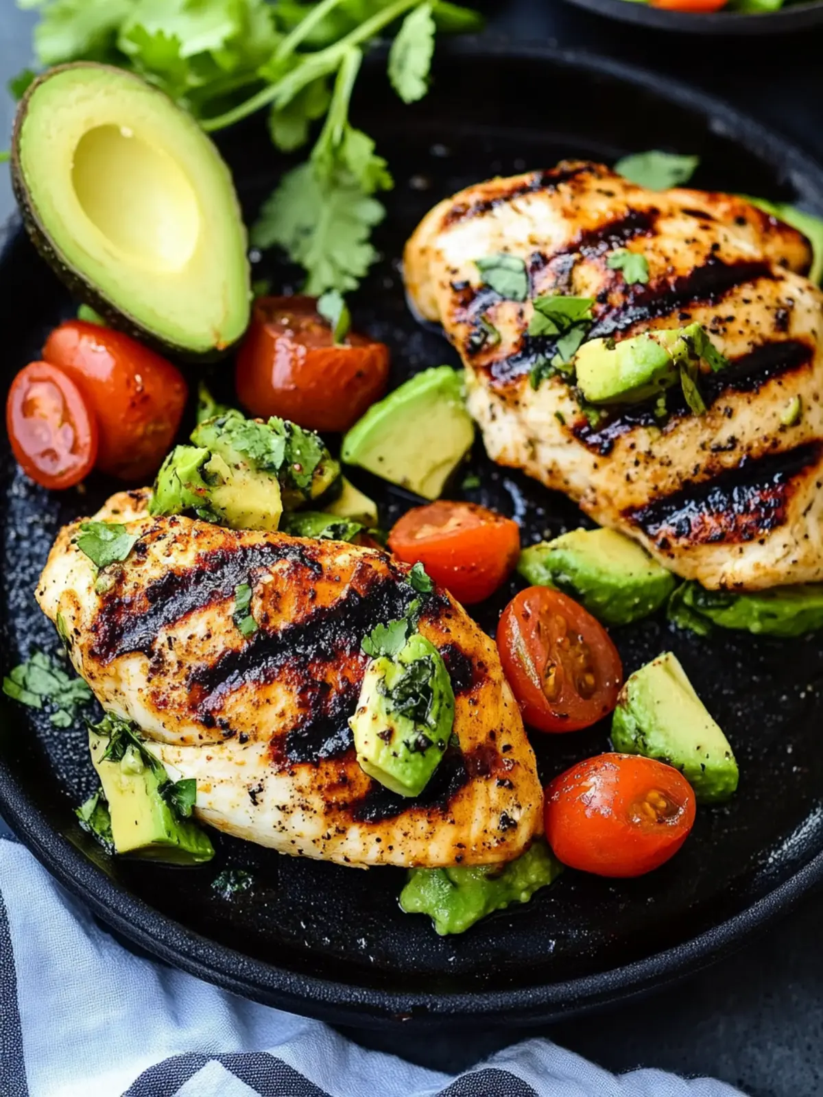 Grilled California Avocado Chicken