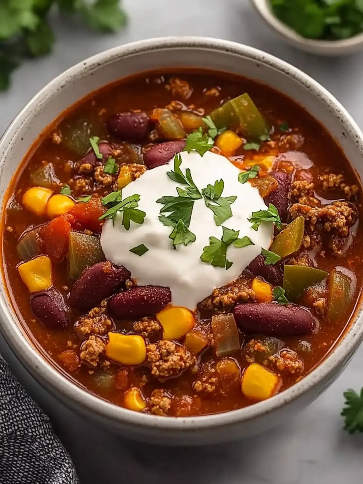 Slow Cooker Stew Meat Chili