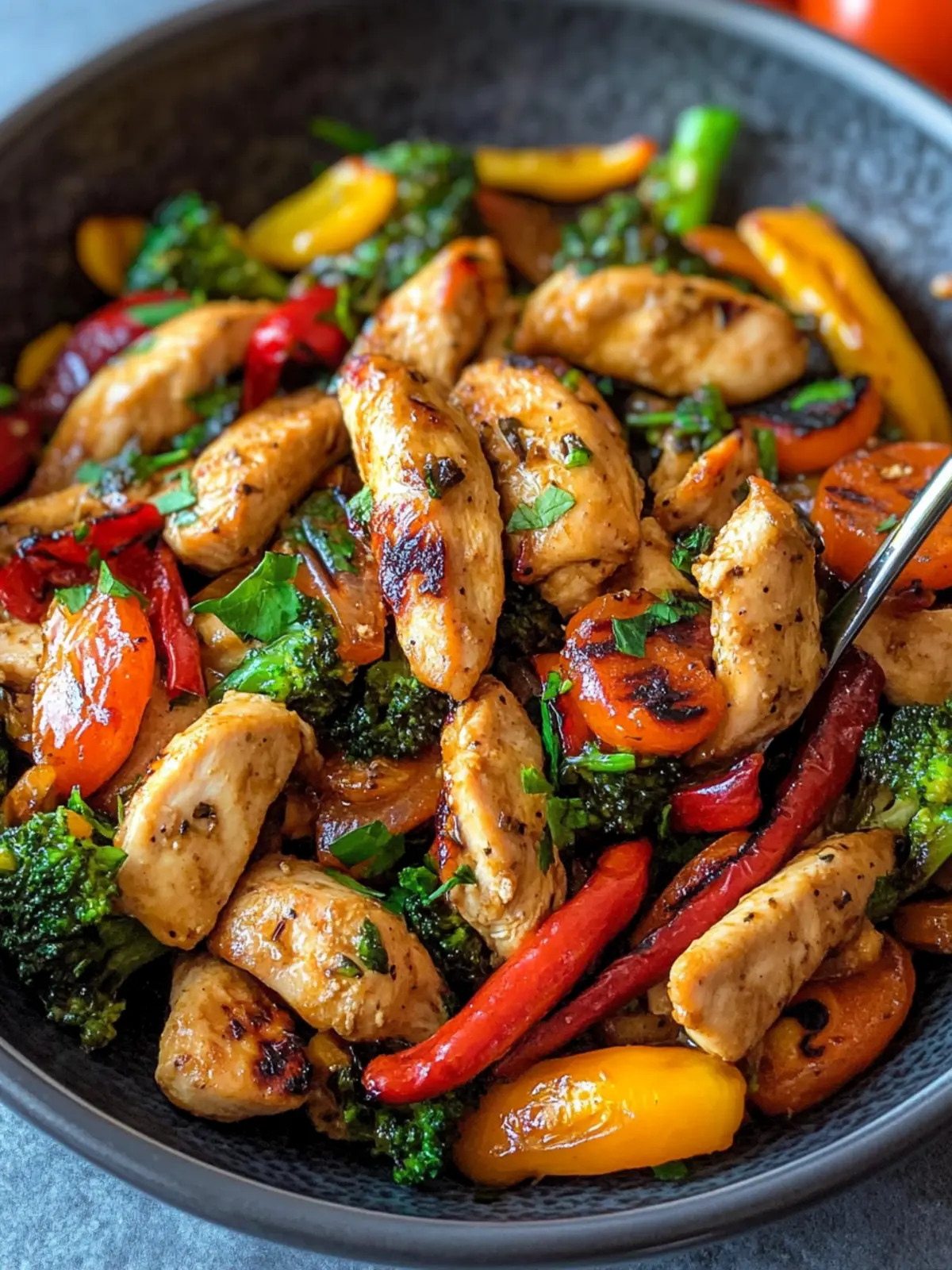 Mediterranean Chicken Stir Fry Recipe