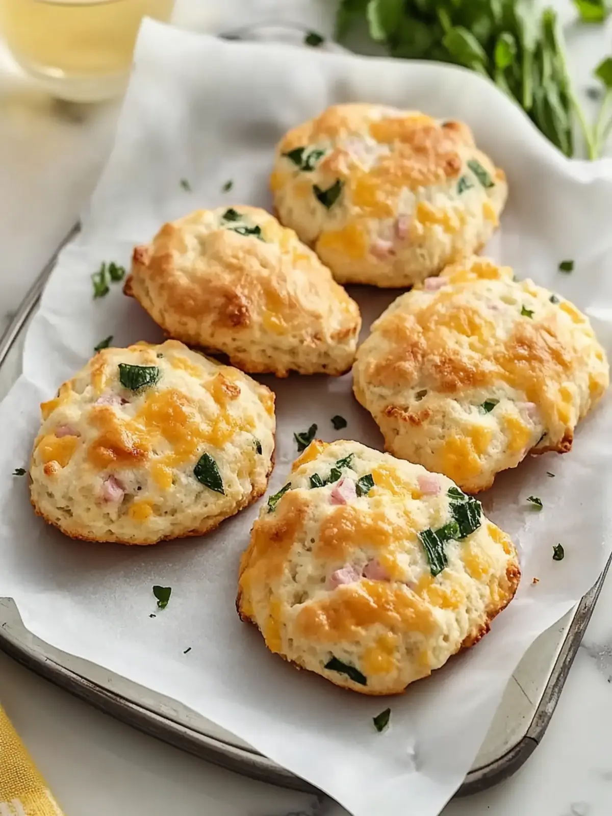 Hearty Cottage Cheese Breakfast Biscuits