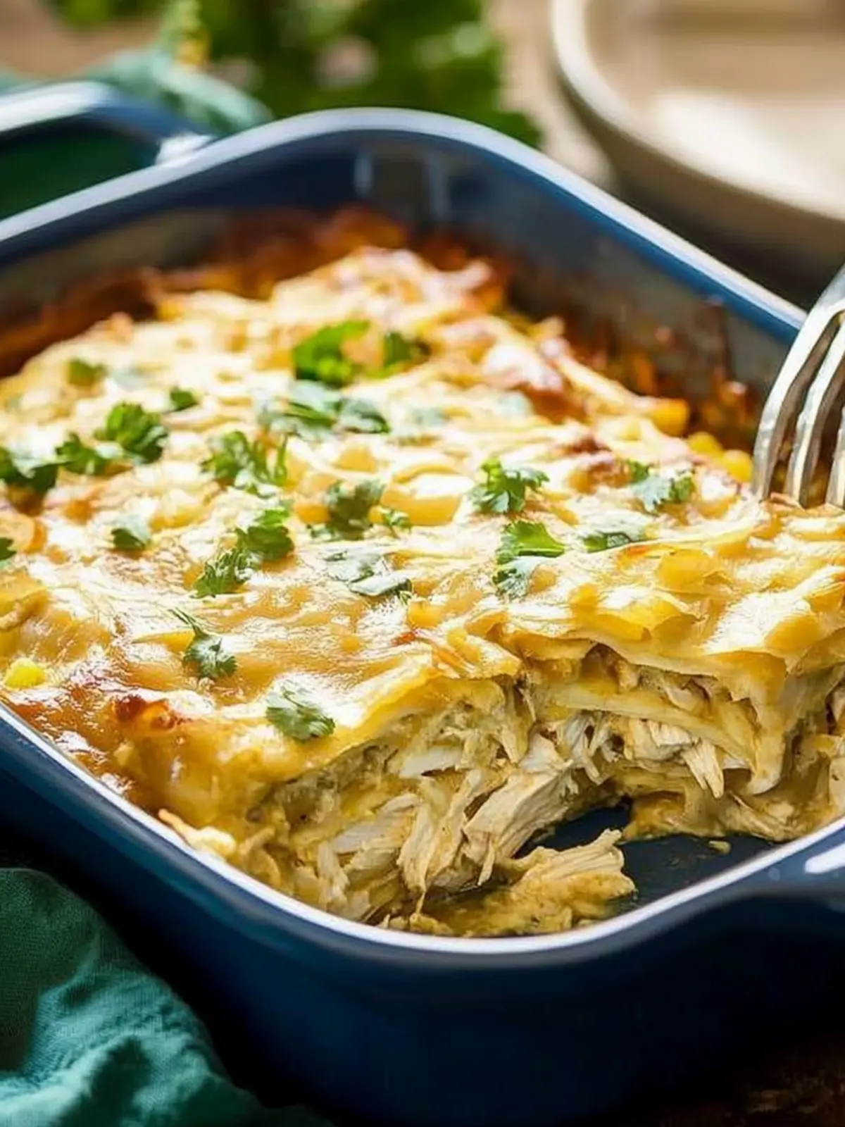 Easy Chicken Enchilada Casserole recipe
