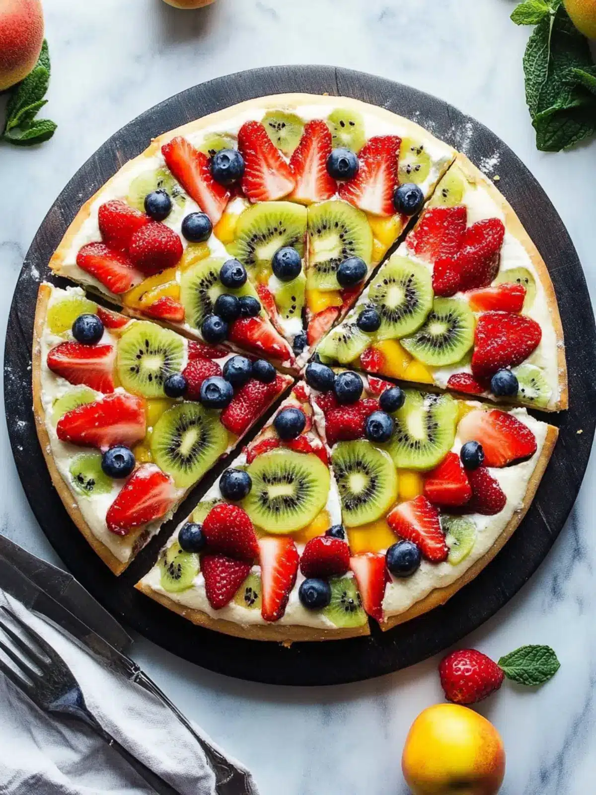 fruit pizza