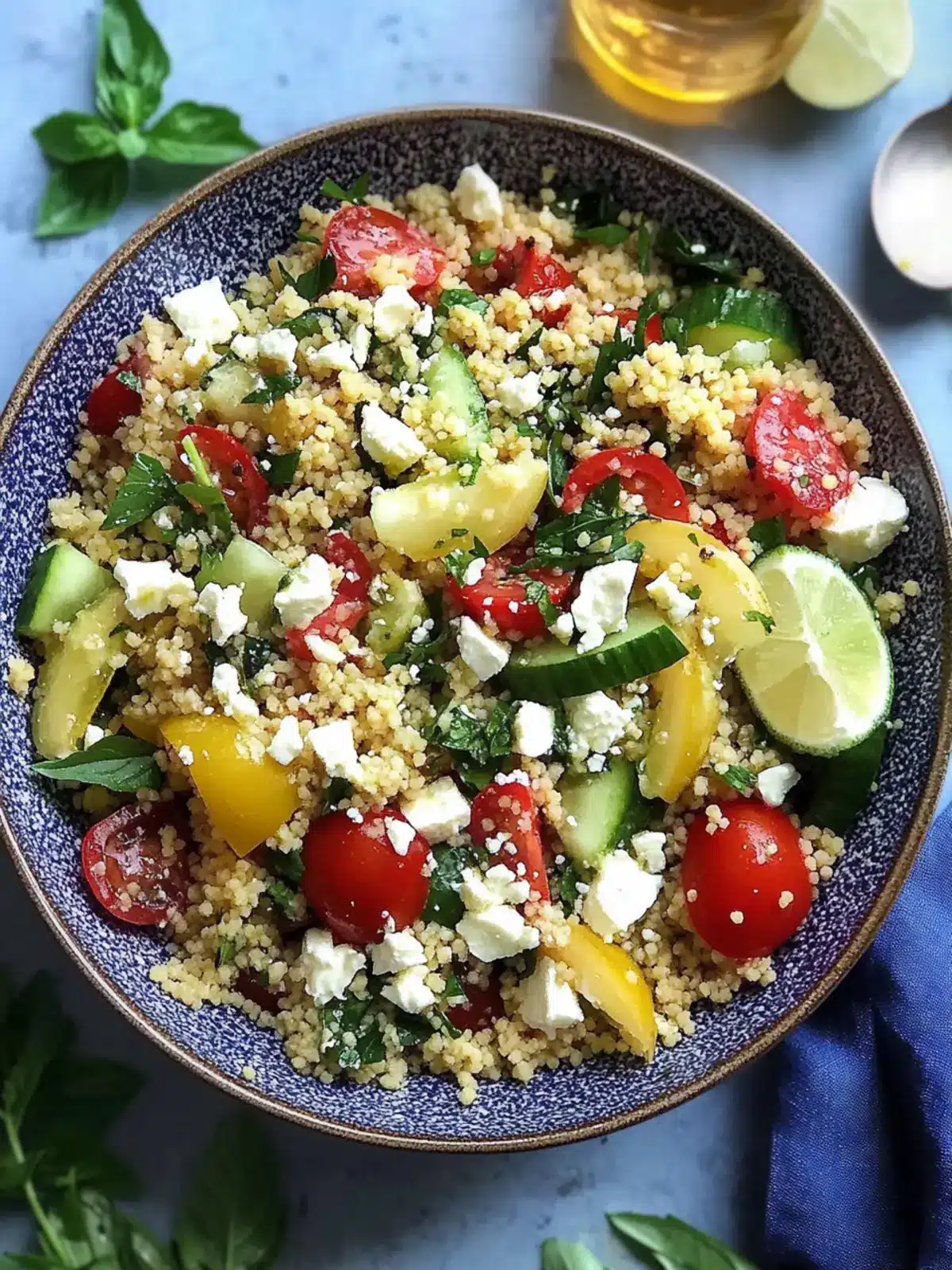 Couscous Salad with Feta