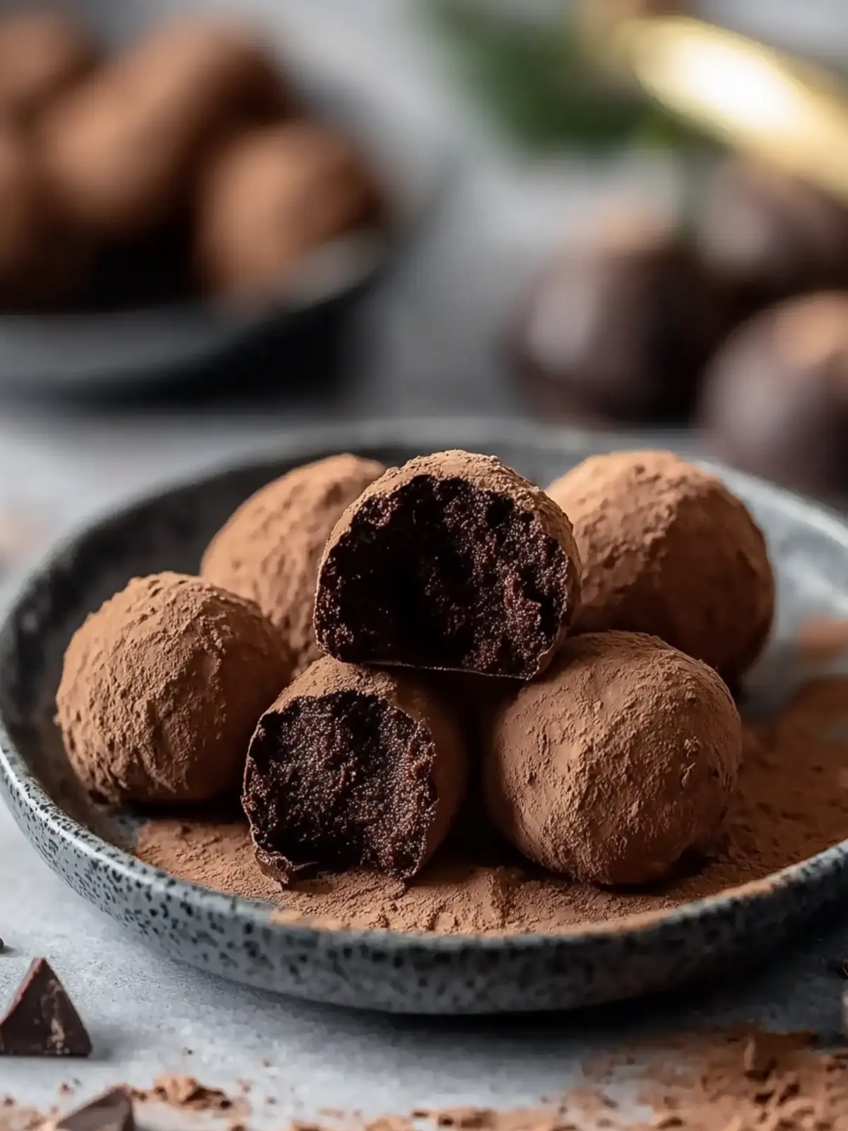 Dark Chocolate Truffles