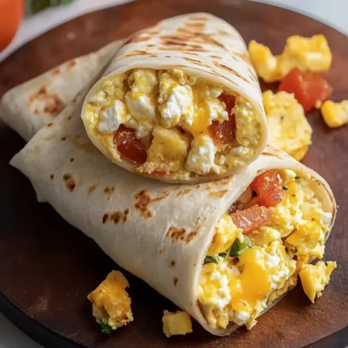 Classic Cottage Cheese Breakfast Burrito